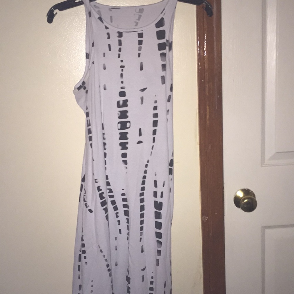Black and white dress